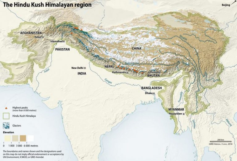 Glacier melting in Hindu Kush Himalayas Civilsdaily