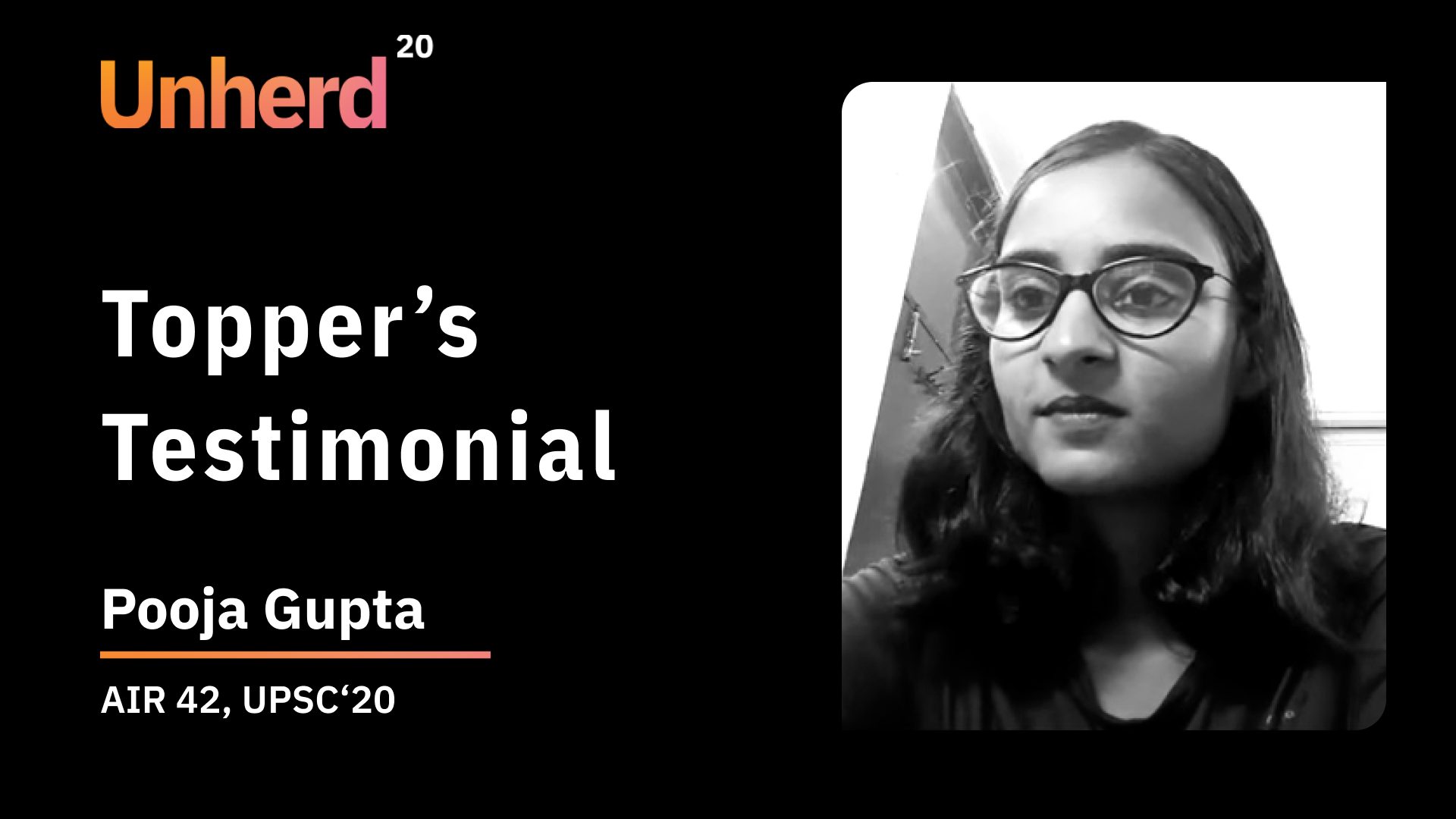 How Civilsdaily Mentorship Program helped UPSC 2020 AIR 42 Pooja Gupta ...
