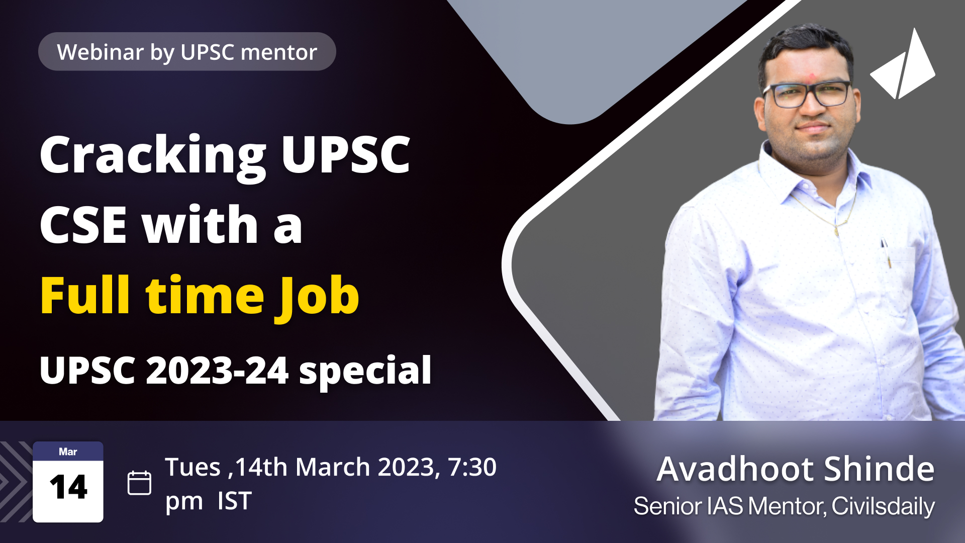 How to manage UPSC prep along with a full time job?| Ex-Officer, MHA ...