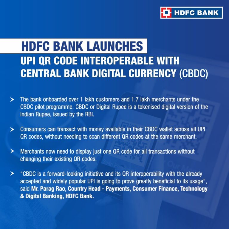 UPI QR Code-Central Bank Digital Currency interoperability: How does it ...