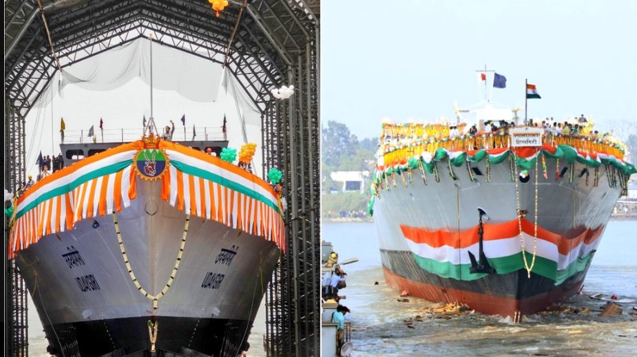 Induction of INS Udaygiri and INS Himgiri Stealth Nilgiri Class Frigates