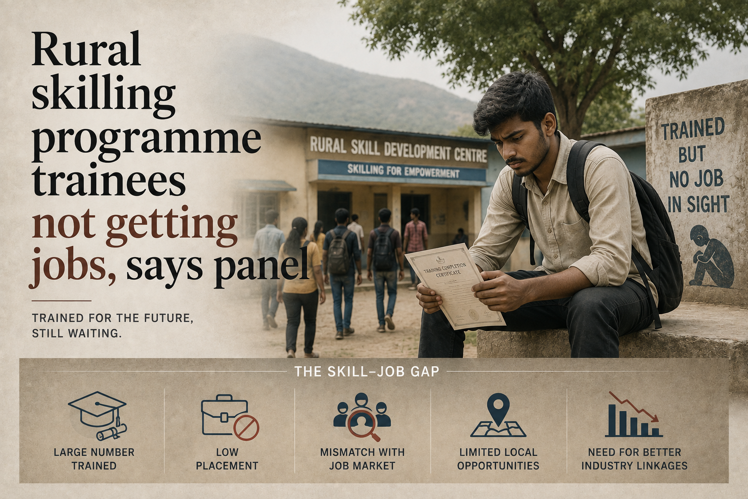 Rural skilling programme trainees not getting jobs, says panel ...
