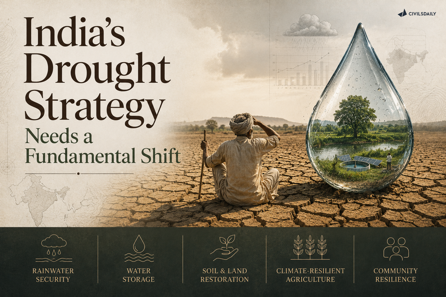 Minister seeks fundamental shift in fight against drought