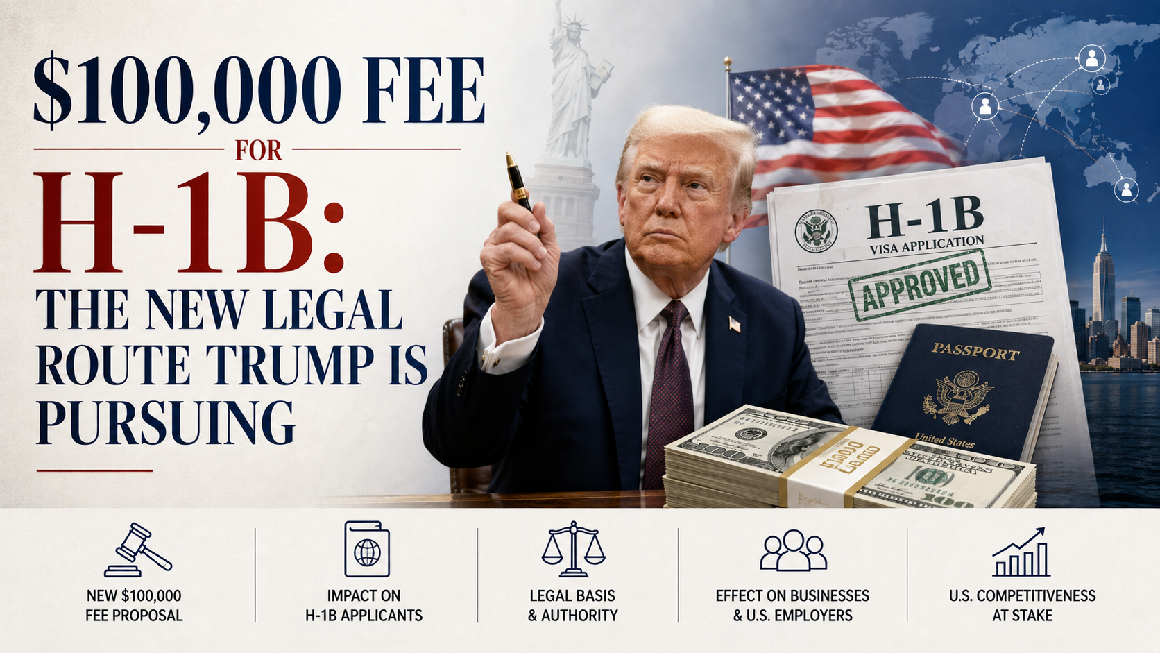 $100,000 fee for H-1B: The new legal route Trump is pursuing