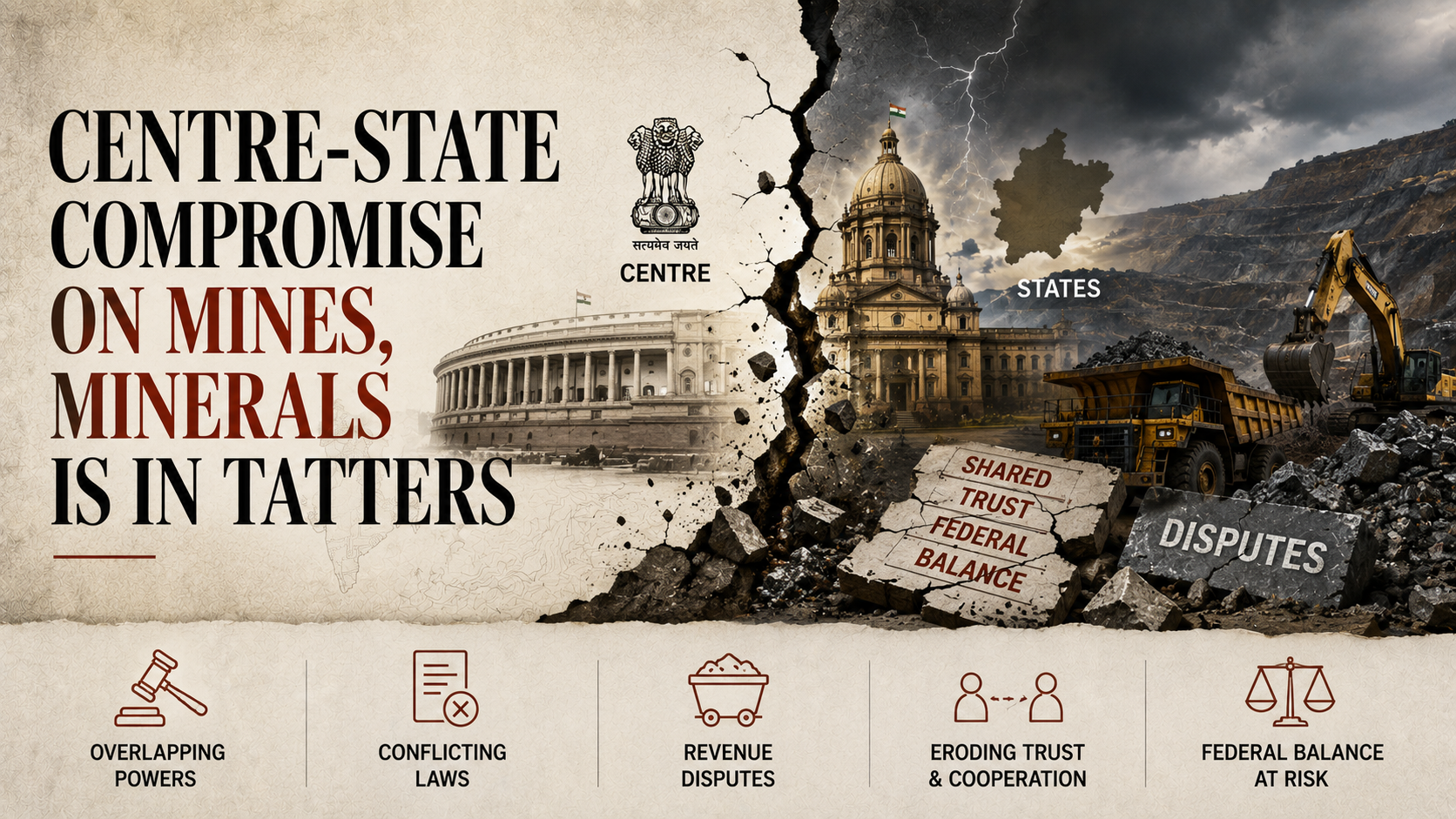 Centre-state compromise on mines, minerals is in tatters
