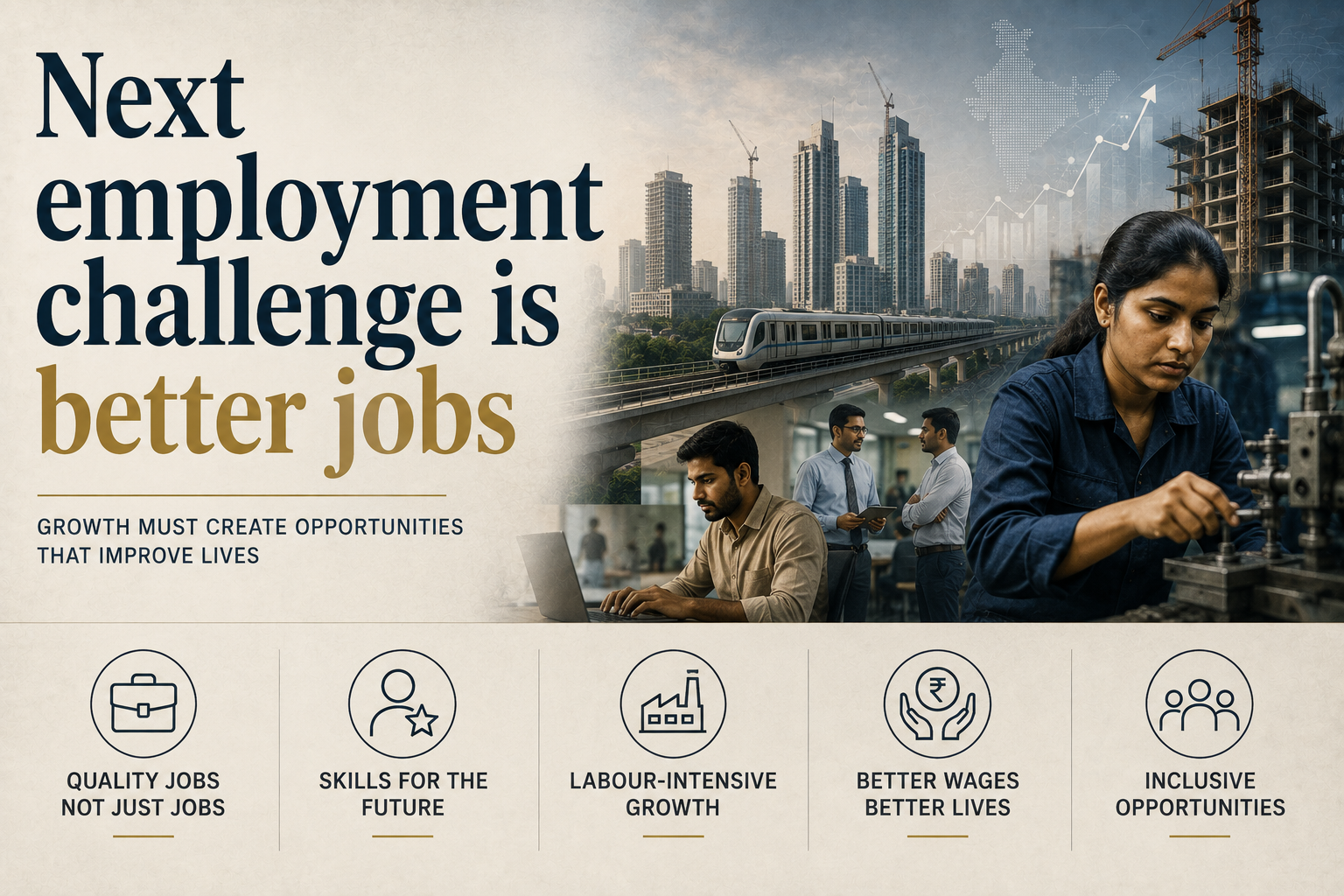 Next employment challenge is better jobs