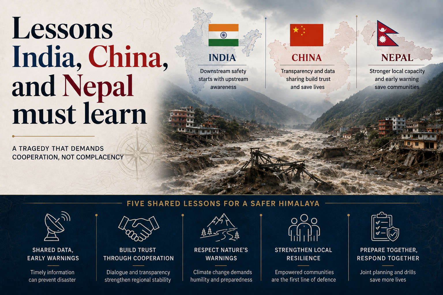 Lessons India, China, and Nepal must learn