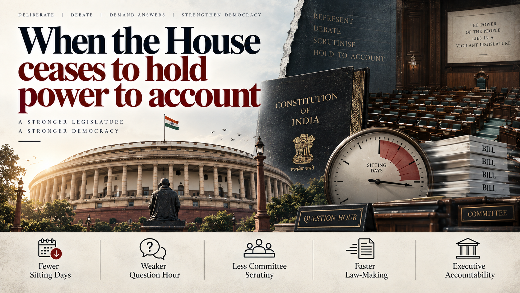 When the House ceases to hold power to account
