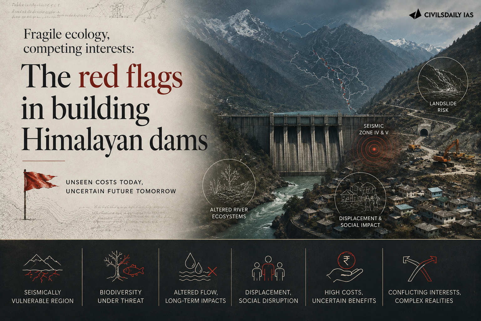 Fragile ecology, competing interests: The red flags in building Himalayan dams