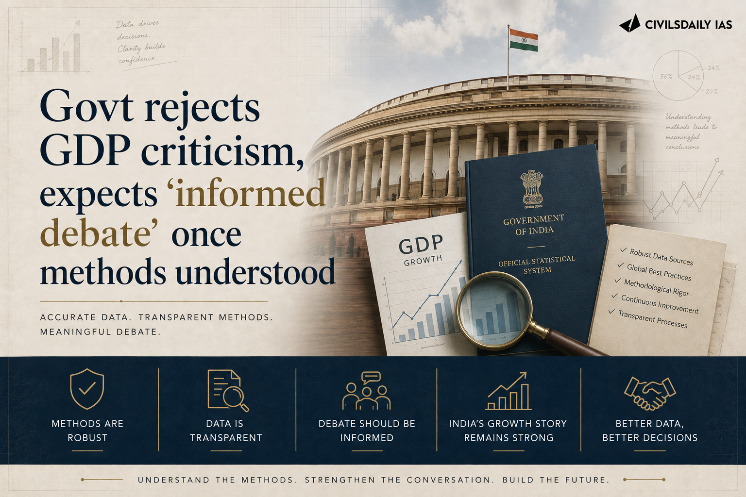 Govt rejects GDP criticism, expects ‘informed debate’ once methods understood