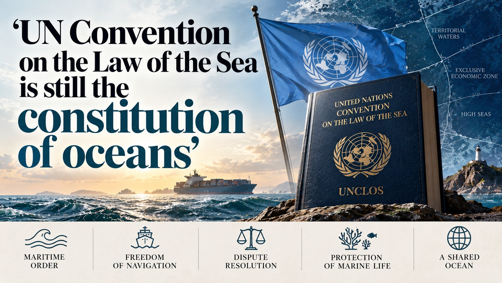 ‘UN Convention on the Law of the Sea is still the constitution of oceans’
