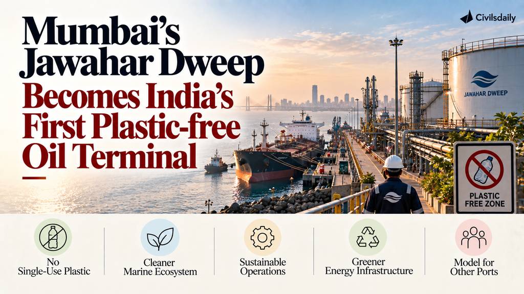 Mumbai’s Jawahar Dweep Becomes India’s First Plastic-free Oil Terminal
