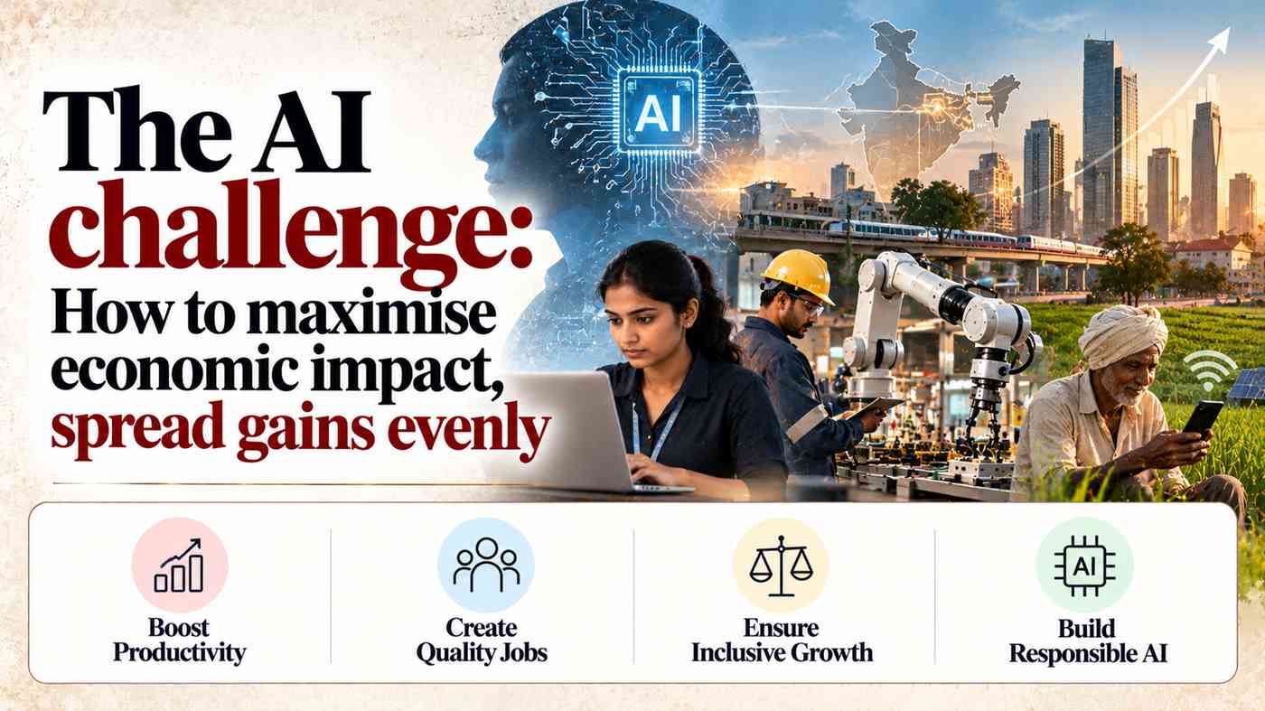 The AI challenge: How to maximise economic impact, spread gains evenly