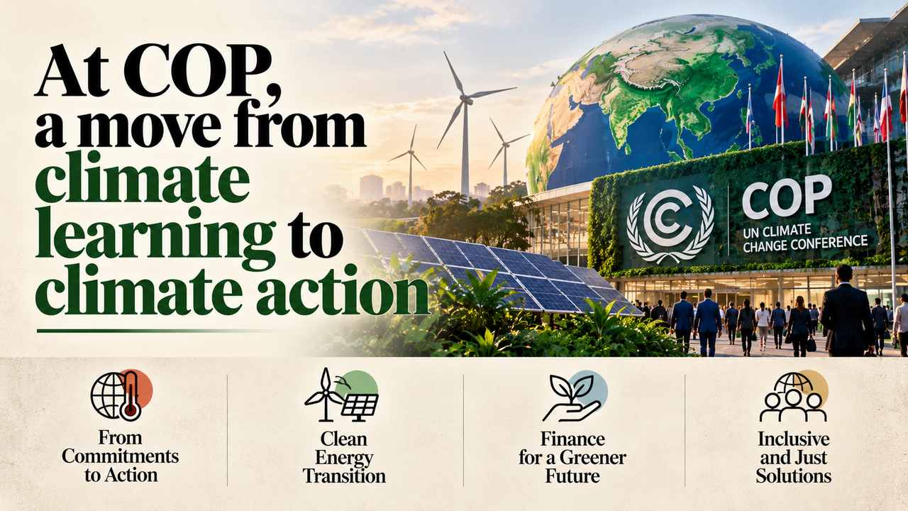At COP, a move from climate learning to climate action