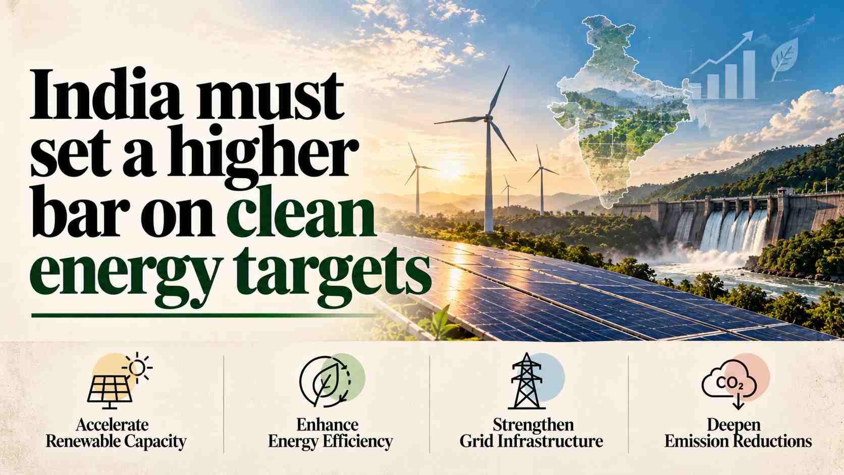India must set a higher bar on clean energy targets