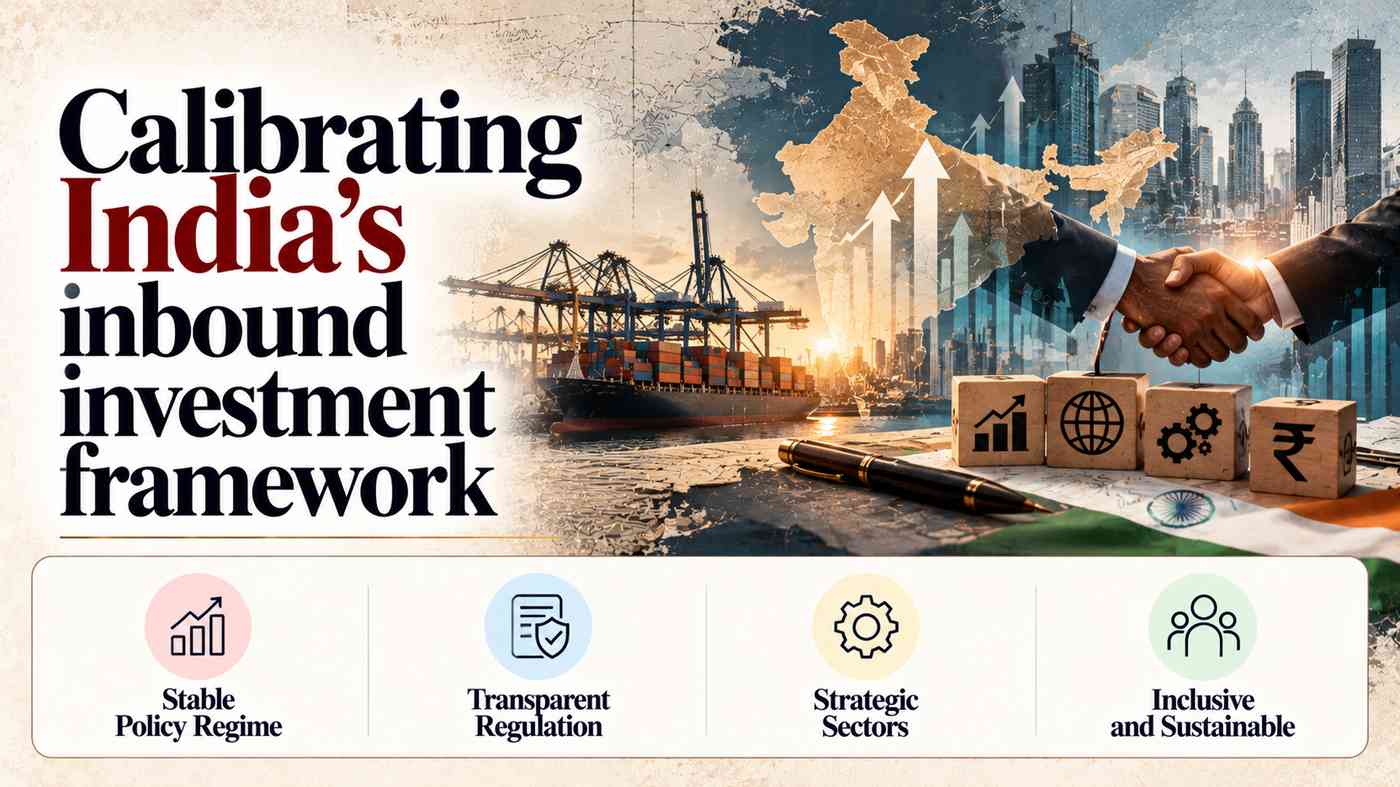Calibrating India’s inbound investment framework