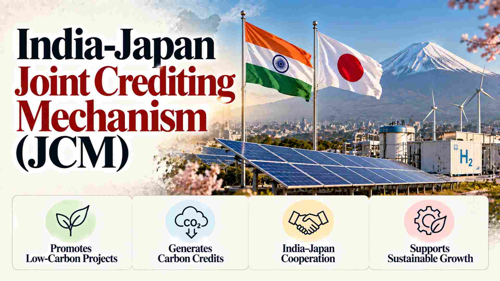 India-Japan Joint Crediting Mechanism (JCM)